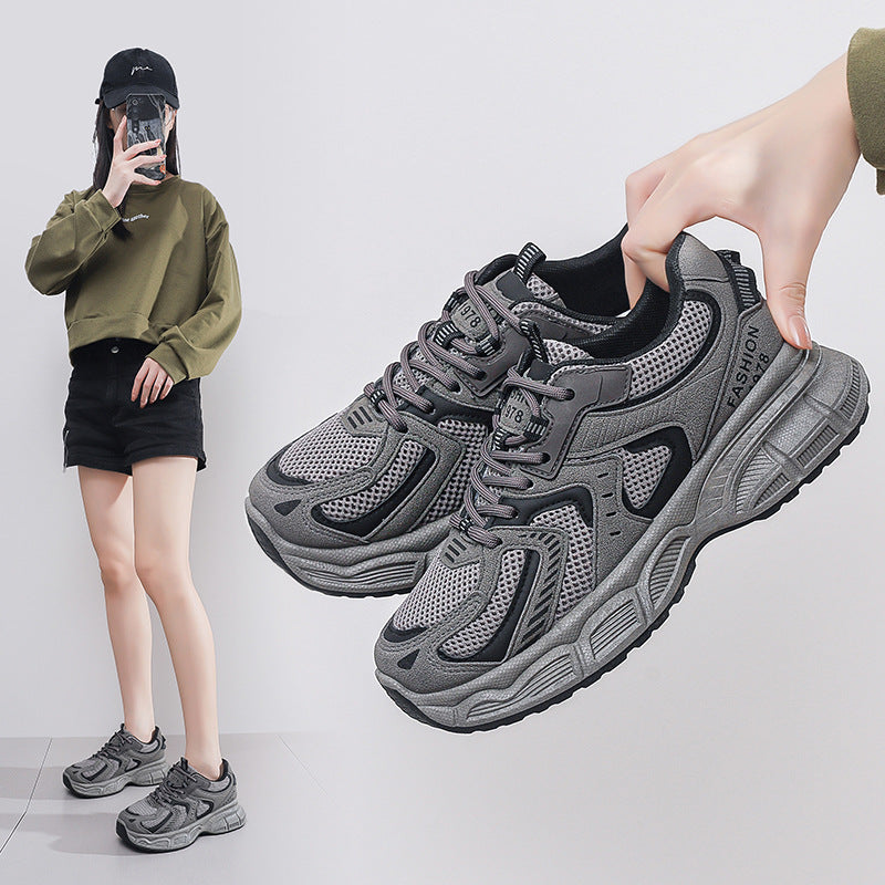 Damen Atmungsaktive Sport Sneakers mit dämpfender Laufsohle