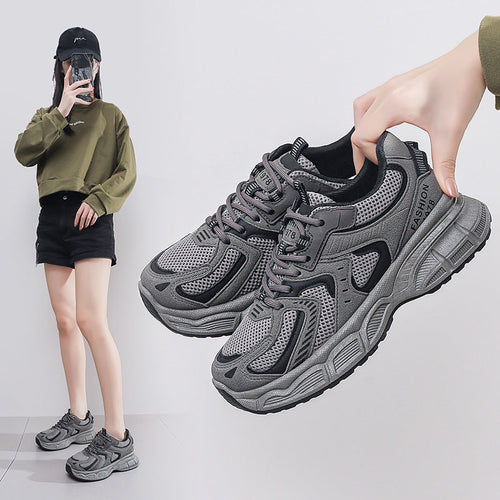 Damen Atmungsaktive Sport Sneakers mit dämpfender Laufsohle