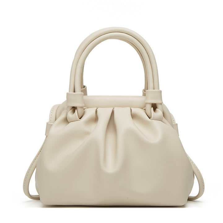 Damen Hobo-Tasche mit modischem Faltendesign und luxuriösen Kunstlederdetails Nord Taschen