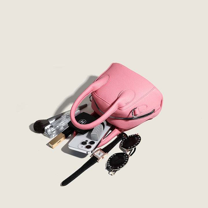 Damen Mini-Handtasche mit strukturiertem Obermaterial und abnehmbarem Schulterriemen Nord Taschen