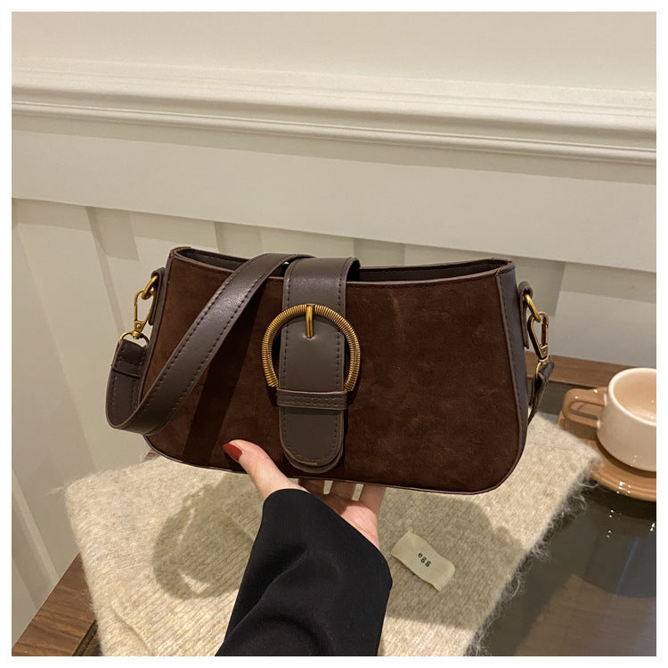 Damen modische Umhängetasche mit elegantem Schnallenverschluss Nord Taschen