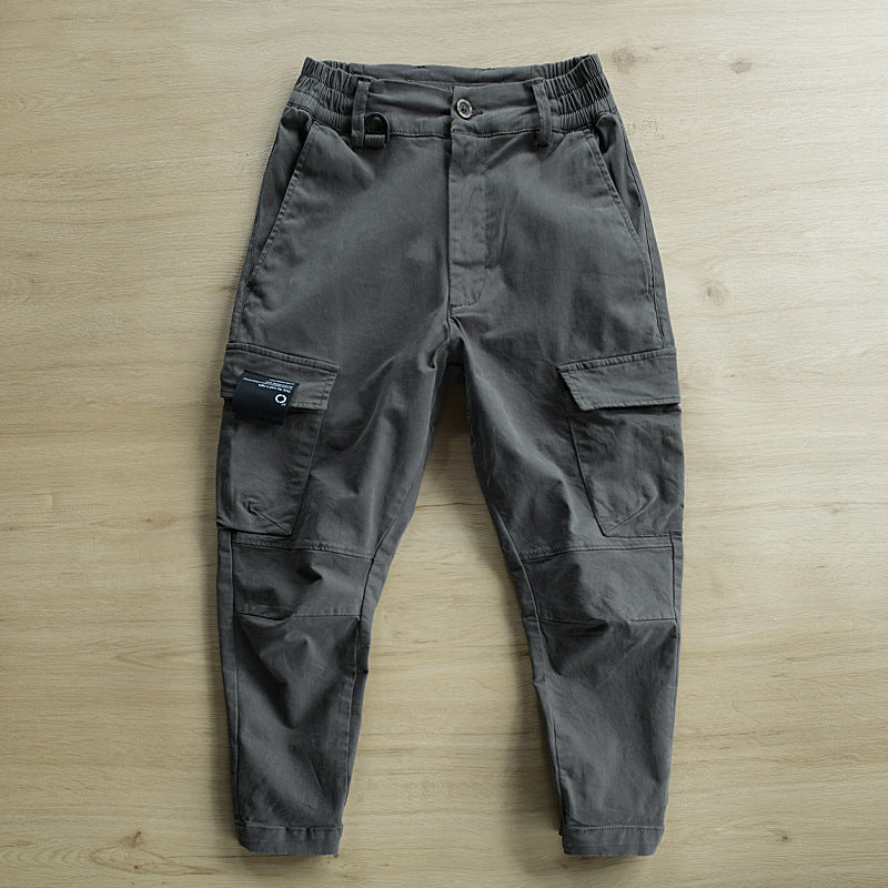 Herren Cargohose mit tapered Bein, elastischem Bund und verstärkten Knieeinsätzen Nord Taschen