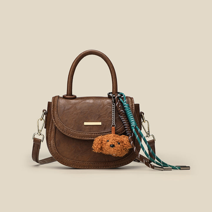 Damen Mini-Handtasche mit verspieltem Detail und hochwertigem Kunstleder Nord Taschen