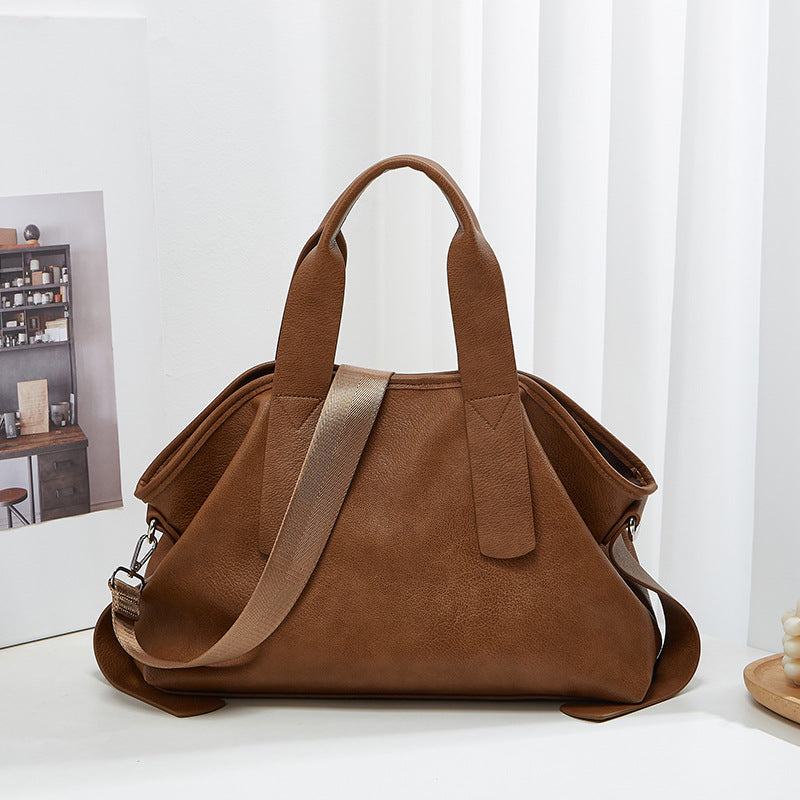 Damen elegante Handtasche im minimalistischen Design mit verstellbarem Schulterriemen Nord Taschen