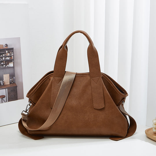 Damen elegante Handtasche im minimalistischen Design mit verstellbarem Schulterriemen Nord Taschen