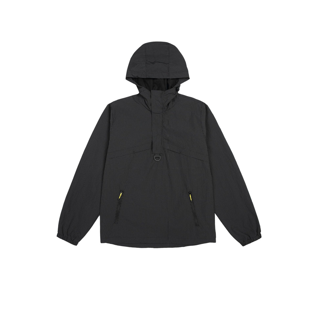 Herren Urbaner wasserabweisender Anorak-Pullover mit Kapuze und Fronttaschen Nord Taschen