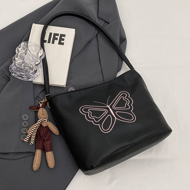 Damen Umhängetasche mit exklusivem Schmetterlingsdesign Nord Taschen
