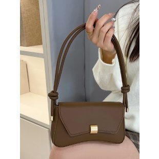 Damen Umhängetasche mit verstellbarem Tragegurt und eleganter Schnappverschluss Nord Taschen