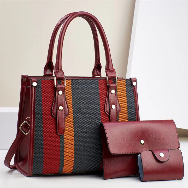 Damen praktische Handtasche mit abnehmbarer Geldbörse Nord Taschen