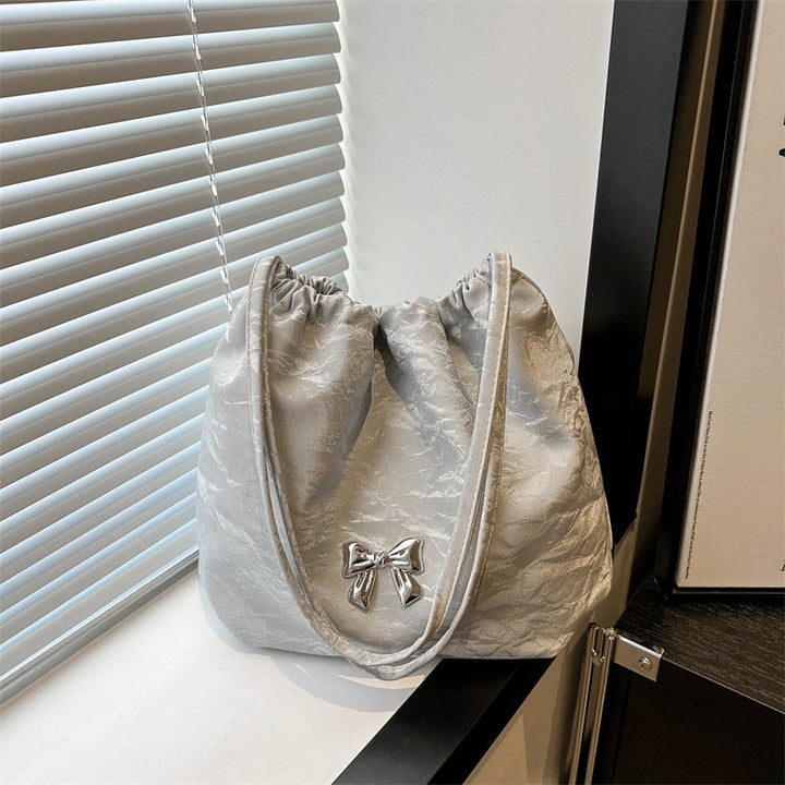 Damen praktische Tragetasche mit elegantem Schleifenakzent Nord Taschen
