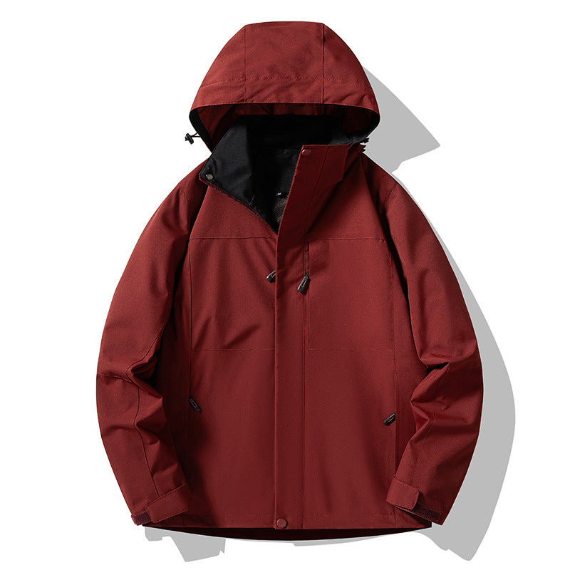 Herren Moderne Outdoorjacke Nord Taschen