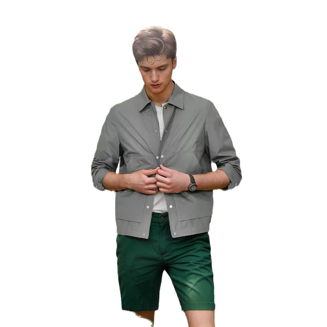 Herren leichte Outdoor-Jacke