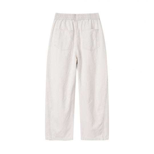 [Damen] Weite Culotte‑Hose mit hohem Elastikbund, Tunnelzug und Eingrifftaschen Nord Taschen
