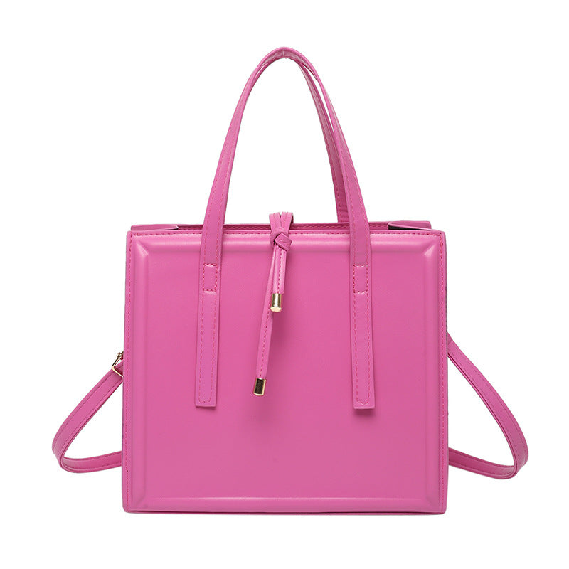 Damen elegante Handtasche im minimalistischen Design mit abnehmbaren Trageriemen Nord Taschen