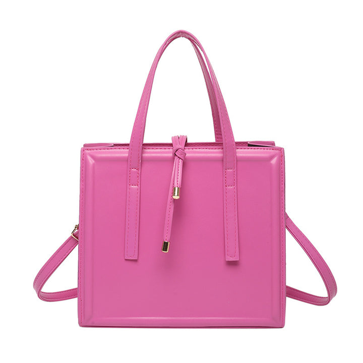 Damen elegante Handtasche im minimalistischen Design mit abnehmbaren Trageriemen Nord Taschen