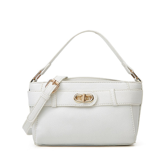 Damen Tragetasche mit eleganter Struktur und luxuriösem Kettenverschluss Nord Taschen