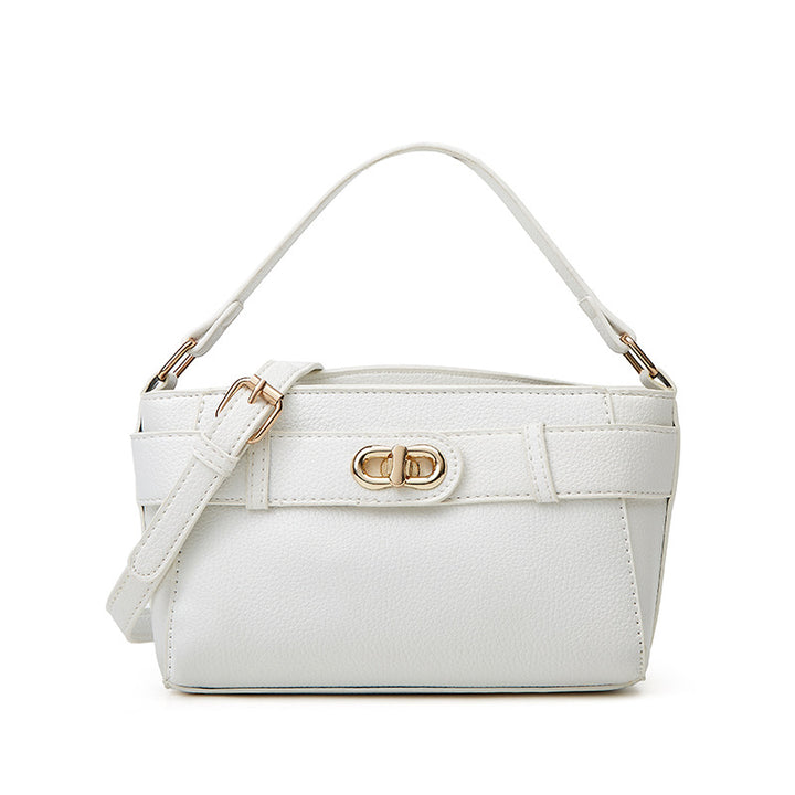 Damen Tragetasche mit eleganter Struktur und luxuriösem Kettenverschluss Nord Taschen