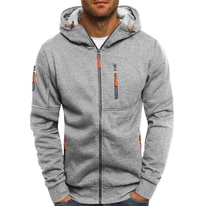 Herren Sportliche Kapuzenjacke mit praktischen Taschen Nord Taschen