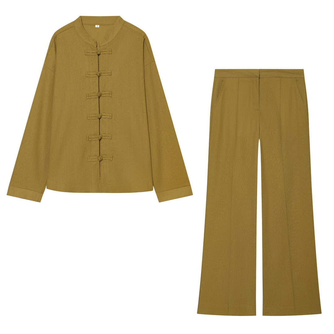 Damen Marlene‑Hose mit hohem Bund und durchgehender Bügelfalte Nord Taschen