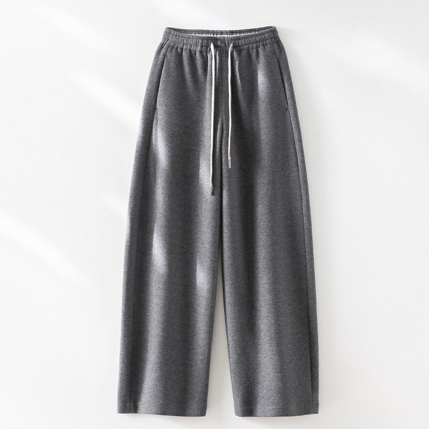 Damen Weite Sweatpant mit elastischem Bund, Kordelzug und seitlichen Eingrifftaschen Nord Taschen