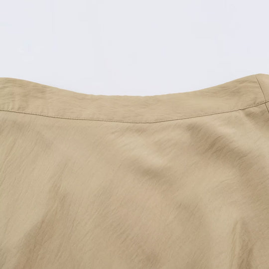 Damen Asymmetrischer Midirock mit Stufen- und High‑Low-Saum Nord Taschen