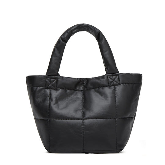 Damen modische Shopper-Tasche mit weich gepolsterter Struktur Nord Taschen