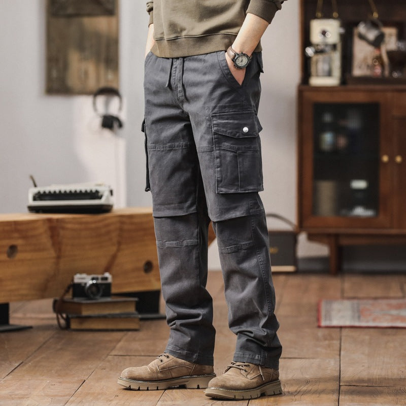 Herren Cargo-Hose mit verstärkten Kniepartien und Multifachtaschen Nord Taschen