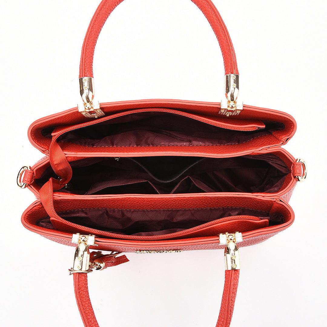 Damen hochwertige Handtasche im ansprechenden strukturierenden Design Nord Taschen