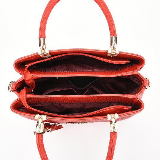 Damen hochwertige Handtasche im ansprechenden strukturierenden Design Nord Taschen