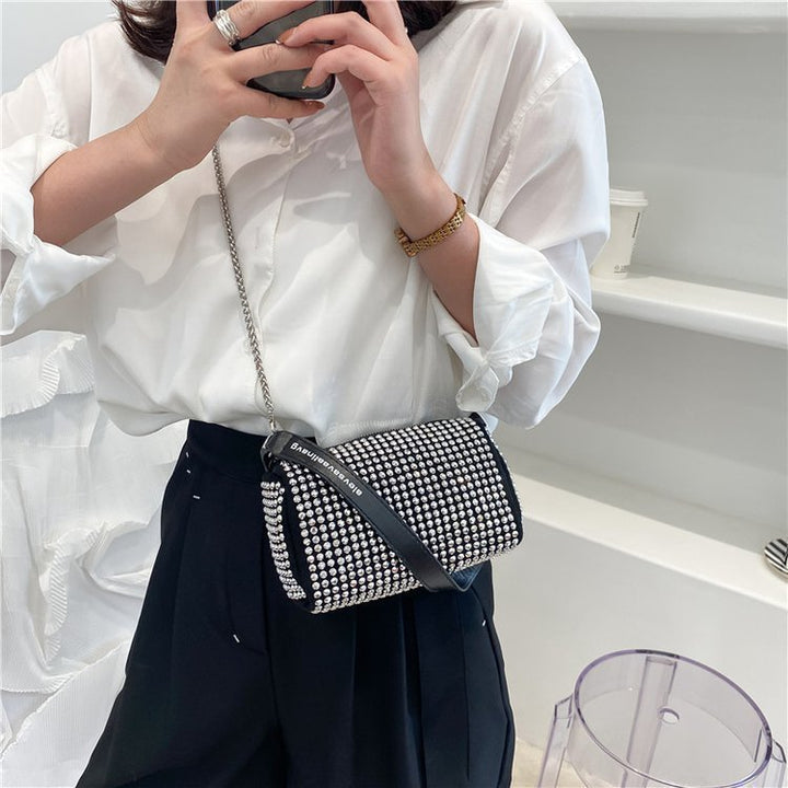 Damen glamouröse Abendtasche mit Strasssteinverzierungen Nord Taschen