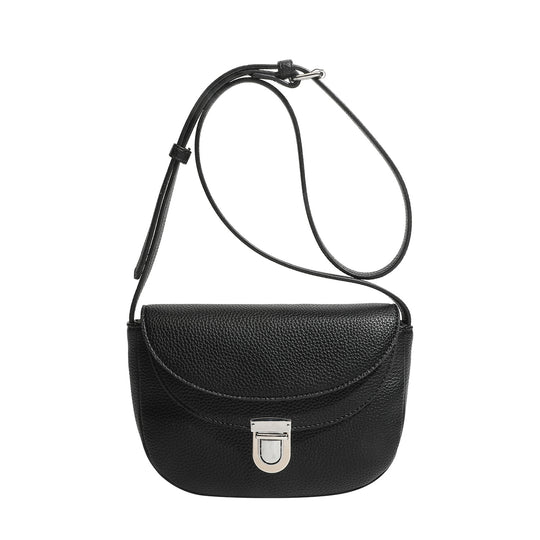 Damen Umhängetasche mit geschwungenem Design und eleganter Schnalle Nord Taschen