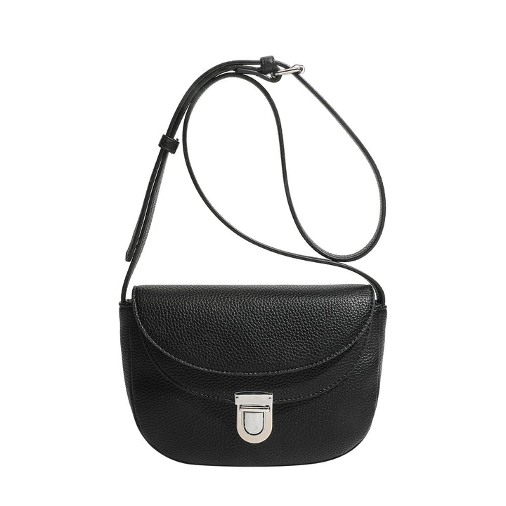 Damen Umhängetasche mit geschwungenem Design und eleganter Schnalle Nord Taschen