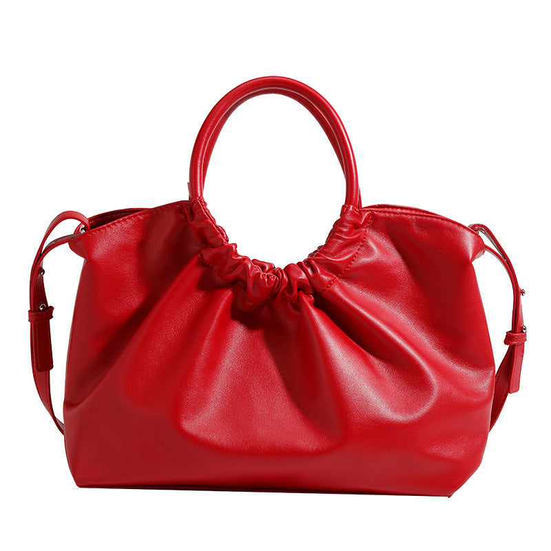 Damen Hobo-Tasche mit elastischem Kordelzug und abnehmbarem Schulterriemen Nord Taschen