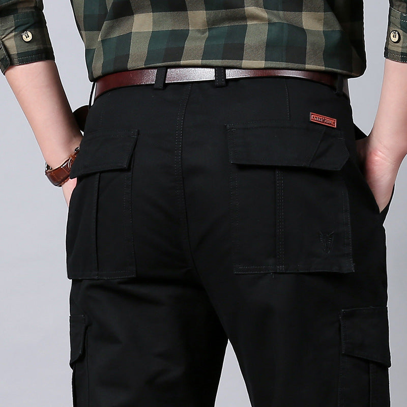 Herren Cargohose mit mehrfachen Klappentaschen und robustem Baumwollmix Nord Taschen
