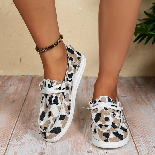 Damen bequeme und stylische Slip-On Sneakers
