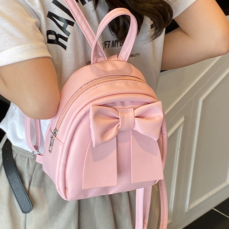 Damen Mini Rucksack mit verspieltem Schleifendetail Nord Taschen