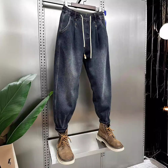 Herren Modische Ripped Jeans mit kreativen Patches Nord Taschen 1788342747