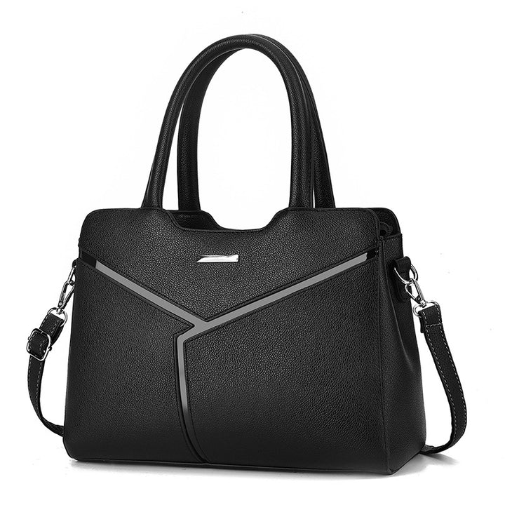 Damen elegante Handtasche mit geometrischen Akzenten Nord Taschen