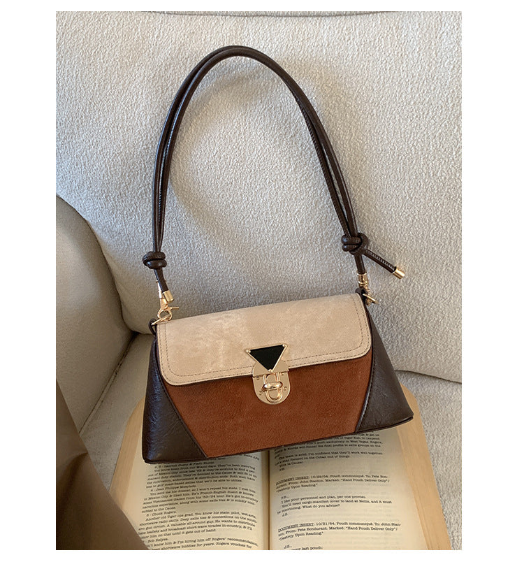 Damen elegante Umhängetasche mit strukturierter Vorderseite Nord Taschen