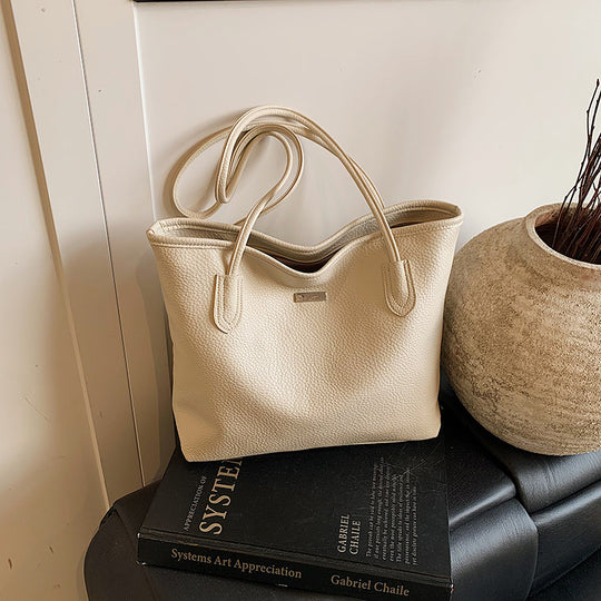 Damen elegante Shopper-Tasche mit strukturierten Oberflächen Nord Taschen