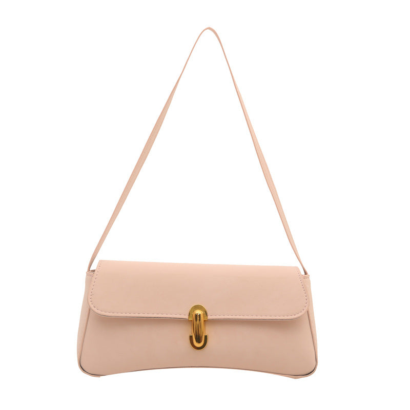 Damen elegante Umhängetasche mit strukturiertem Design und goldener Schnalle Nord Taschen