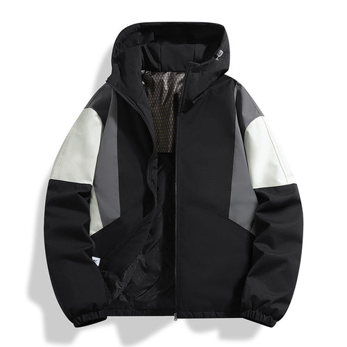 Herren Funktionale Kapuzenjacke Nord Taschen