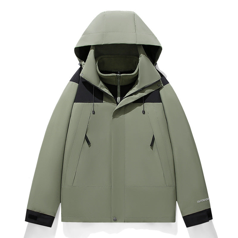 Herren technische Allwetterjacke Nord Taschen