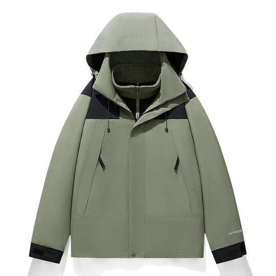 Herren technische Allwetterjacke Nord Taschen