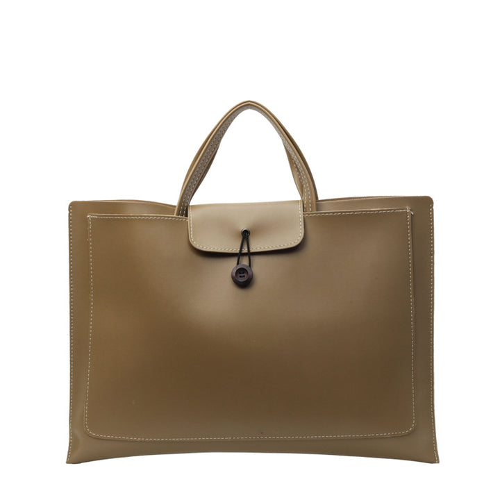 Damen elegante Tragetasche mit praktischer Klappverschluss | Nord Taschen