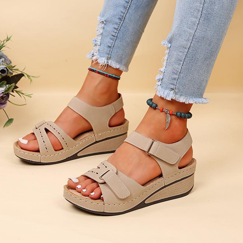 Damen bequeme Clogs mit verstellbaren Riemen und anatomischem Fußbett
