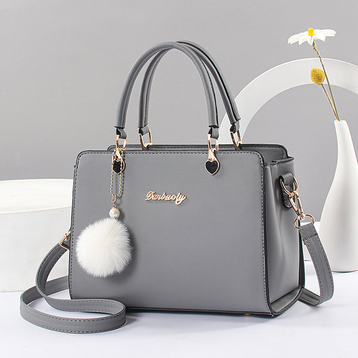 Damen hochwertige Handtasche mit abnehmbarer Quaste Nord Taschen