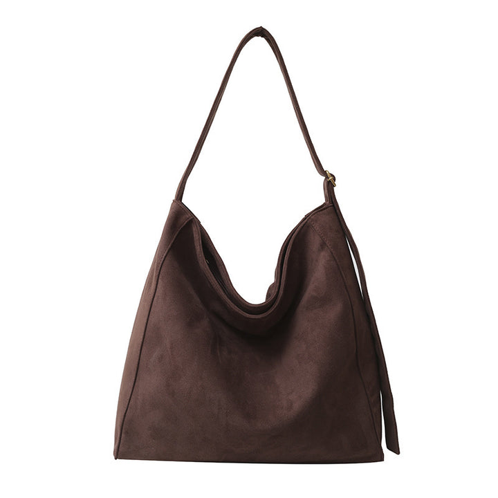 Damen Soft-Leder Schultertasche Nord Taschen