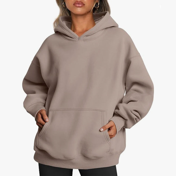 Damen bequemer Kapuzenpullover