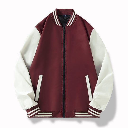 Herren Sportliche Baseballjacke Nord Taschen